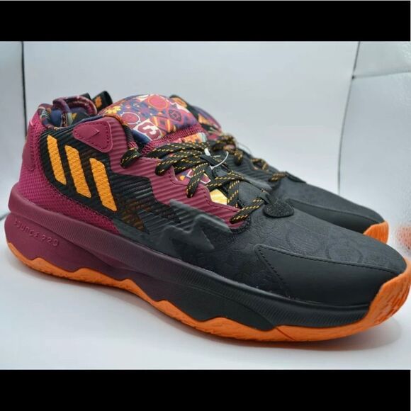 Adidas Dame 8 CNY Ultra boost human nmd 2022 Mens SIZE 8.5 And 9 Style No GW1816 - Picture 1 of 4